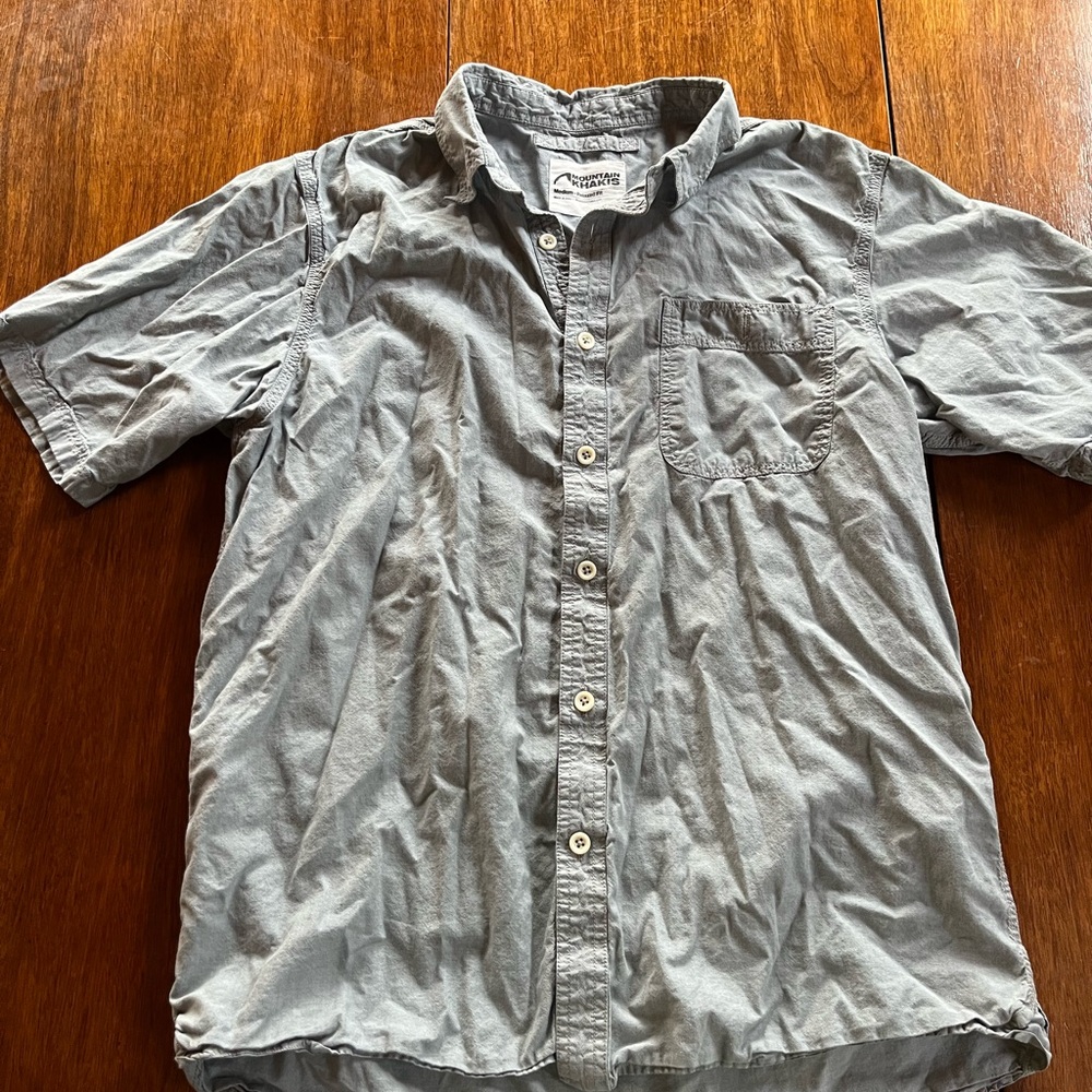 Men's Mountain Khaki Casual Shirt